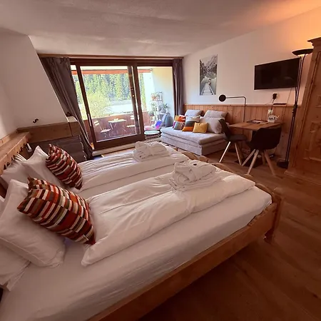 Modern Laax Apt, Swimming Pools, Wellness & Tennis Exterior photo